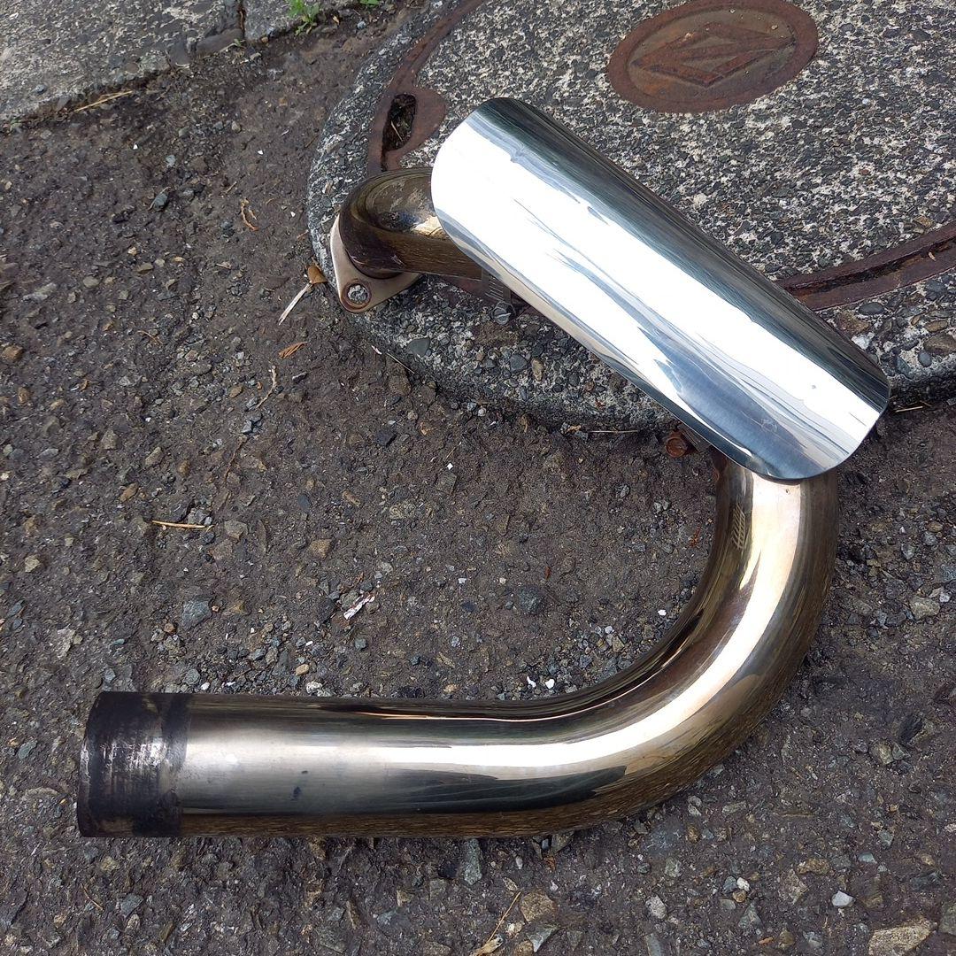 YAMAHA　ドラッグスター400用　社外マフラー　スーパートラップマフラー？