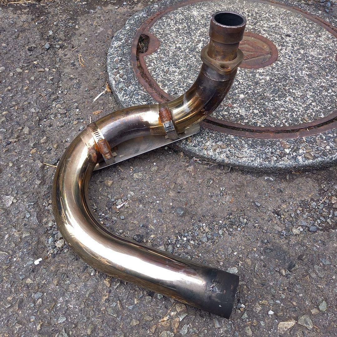 YAMAHA　ドラッグスター400用　社外マフラー　スーパートラップマフラー？