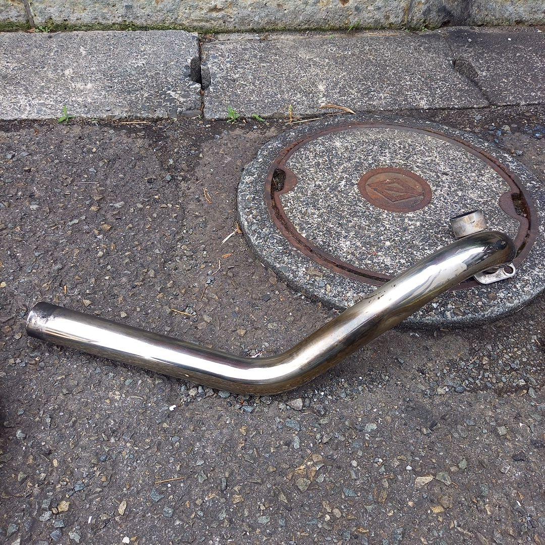 YAMAHA　ドラッグスター400用　社外マフラー　スーパートラップマフラー？