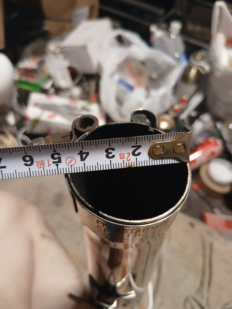 YAMAHA　ドラッグスター400用　社外マフラー　スーパートラップマフラー？