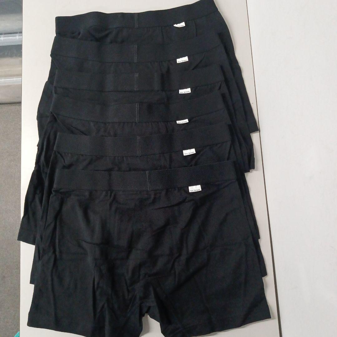 ロンハーマン　ボクサーパンツ　黒Mサイズ　6枚セット