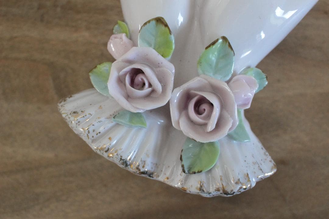 【D】バラ・レフトンのハンドモチーフ/Lefton Porcelain