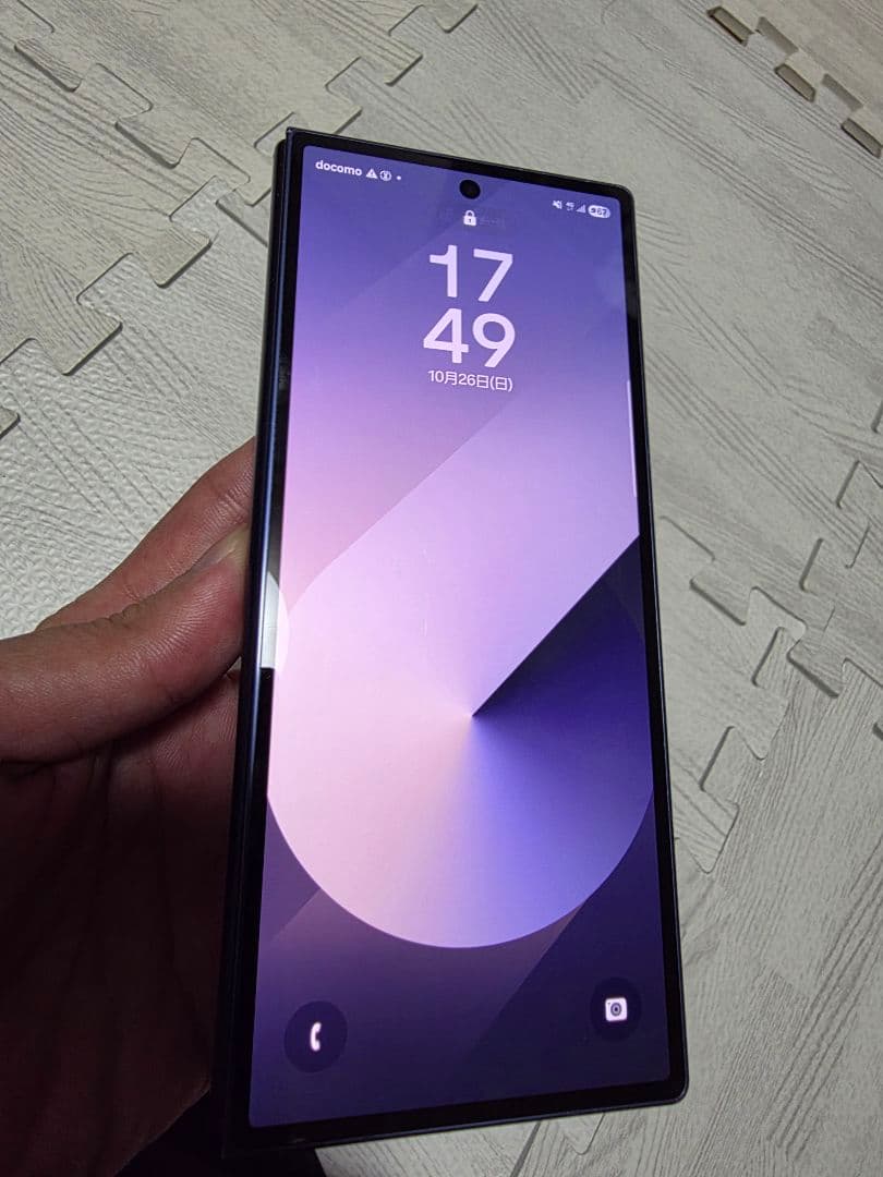 Galaxy Z Fold6　ネイビー、SIMフリー、256GB