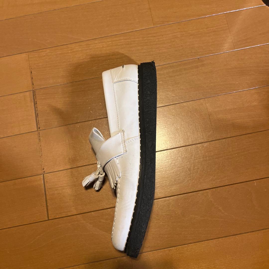 FRED PERRY x E COX タッセルローファー