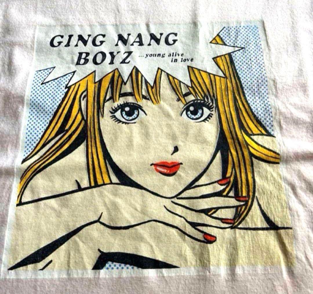 00s 銀杏BOYZ Tシャツ anvil 当時物　ピンク　Lサイズ