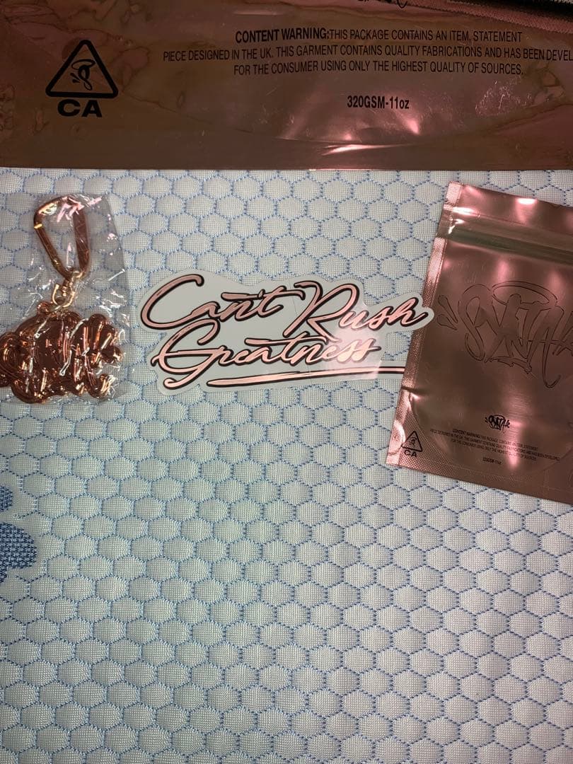 付属品シナワールド☆ブランドロゴビーニー ニット帽海外限定