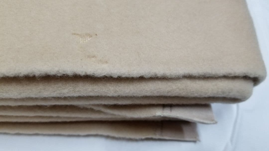 ダブル毛布、防炎製品、200×230cm、大判、最高級ラム毛、ウール100%毛布