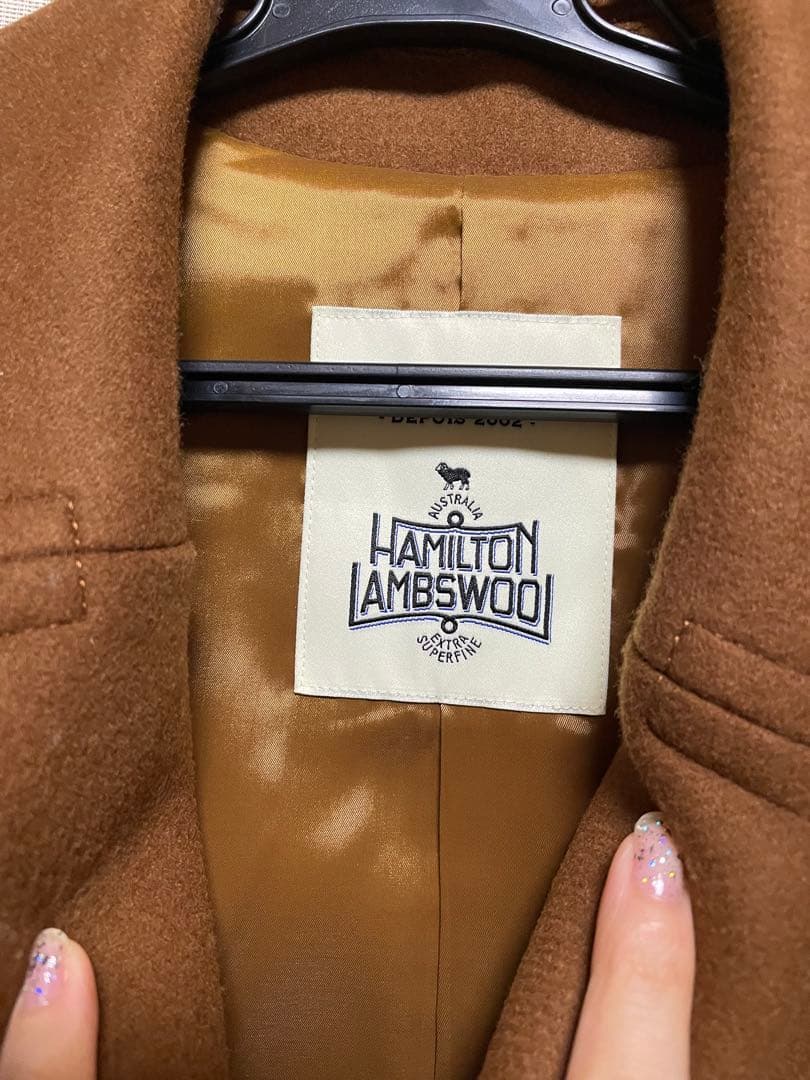 フレームワーク ハミルトンダブルチェスターコート 1度短時間着用 美品