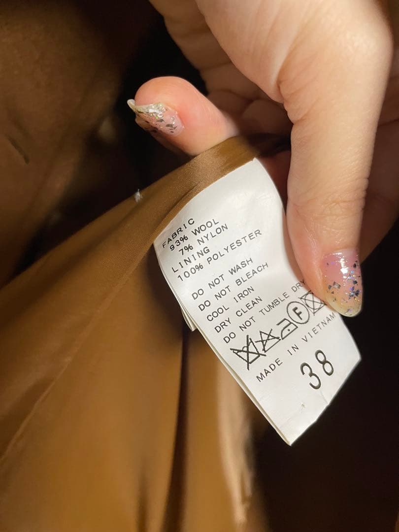 フレームワーク ハミルトンダブルチェスターコート 1度短時間着用 美品