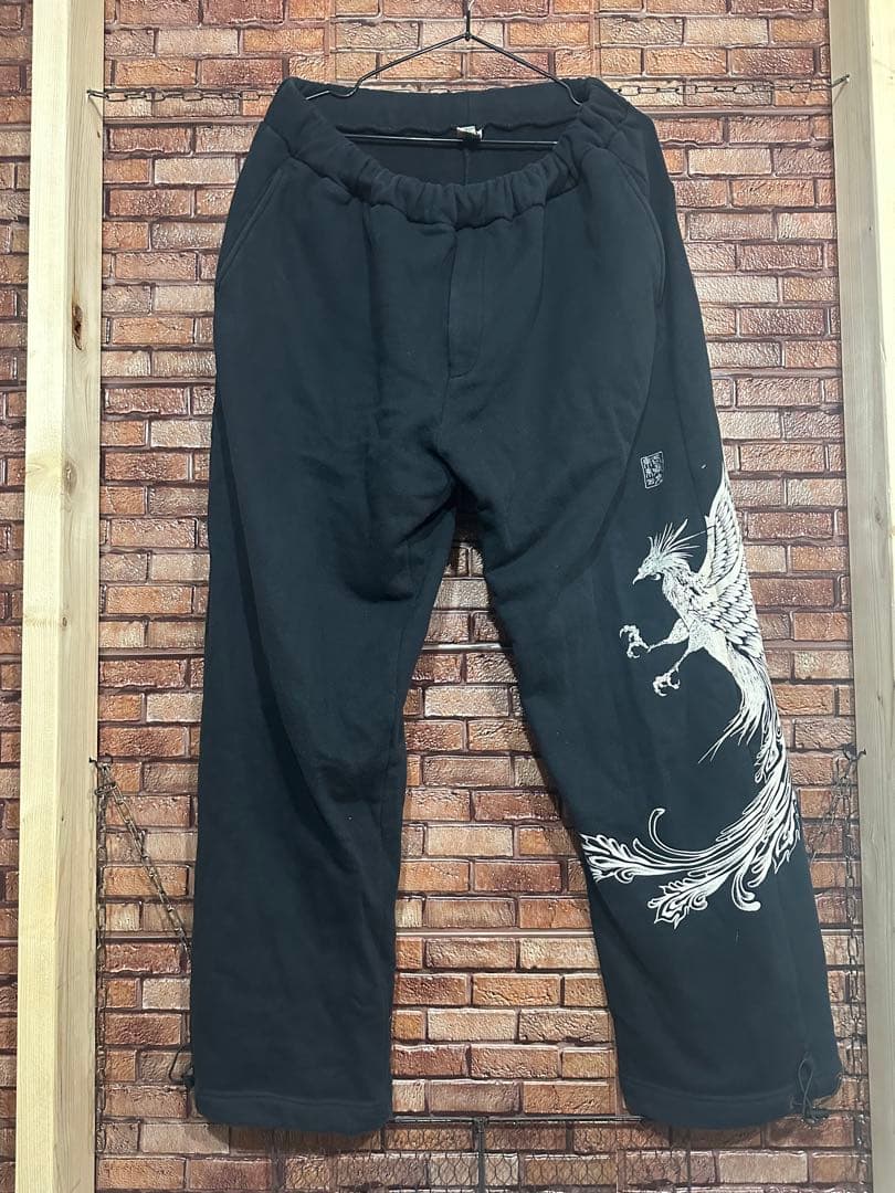 絡繰魂　ジップジャケット　スウェット　セットアップ　鳳凰　龍　難あり