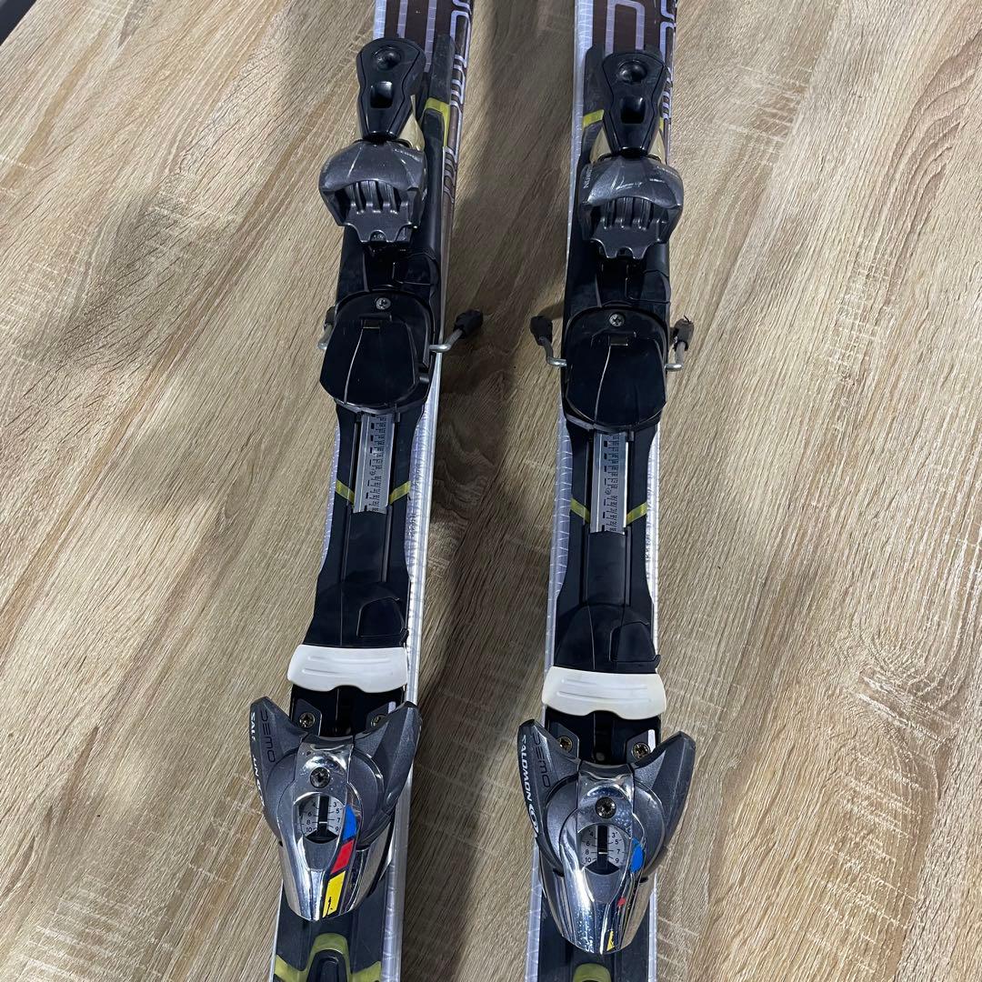 サロモン156cm HEAD上級ブーツ25.5cmストック付 メンテ済4点SET