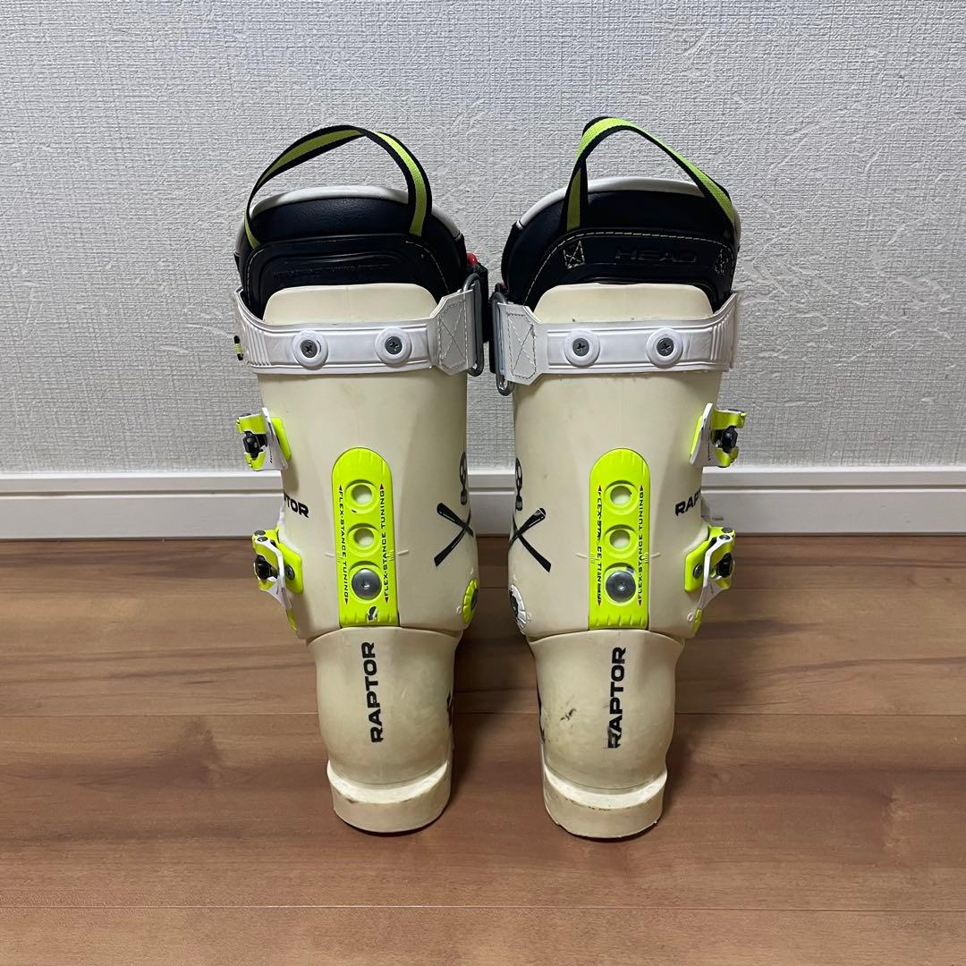 サロモン156cm HEAD上級ブーツ25.5cmストック付 メンテ済4点SET