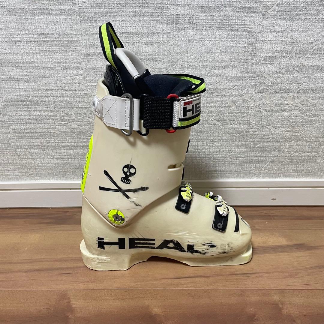 サロモン156cm HEAD上級ブーツ25.5cmストック付 メンテ済4点SET