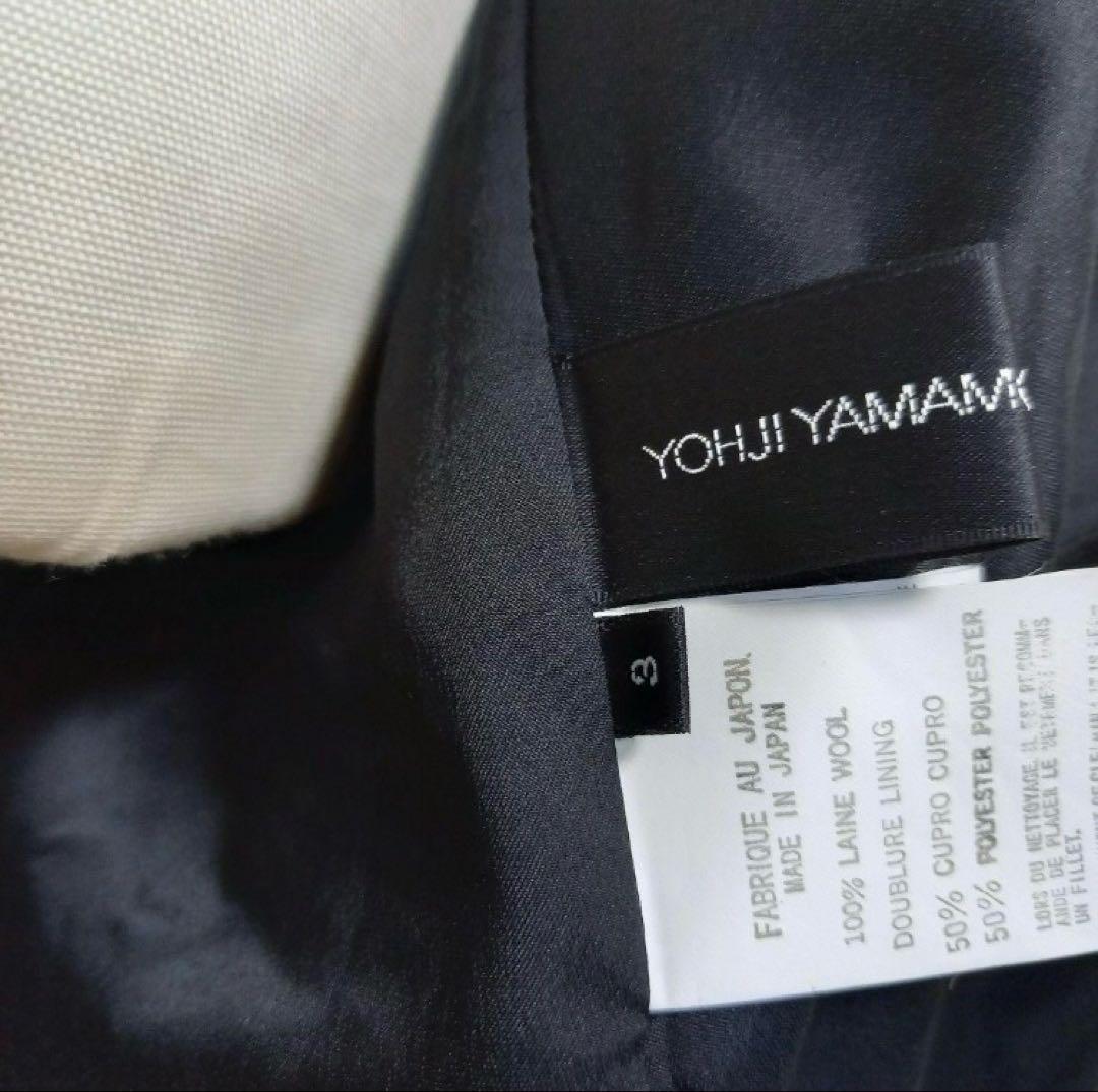 【ヨウジヤマモト】ヨウジヤマモト　ノワール　コート　ブラック