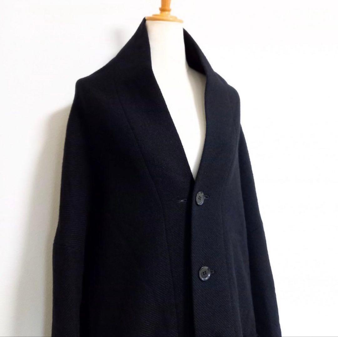 【ヨウジヤマモト】ヨウジヤマモト　ノワール　コート　ブラック