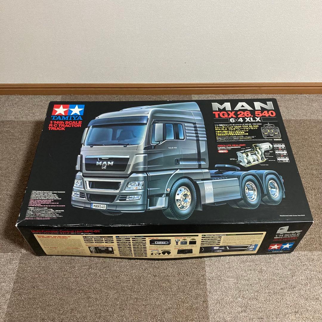メルカ TAMIYA MAN TGX 26.540 6x4 XLX ❶