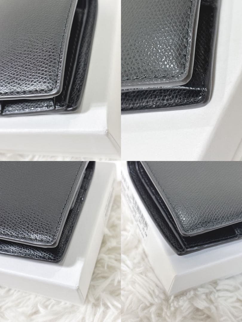 【未使用品級】　FURLA カメリア　コンパクトウォレット　折り財布　現行ロゴ