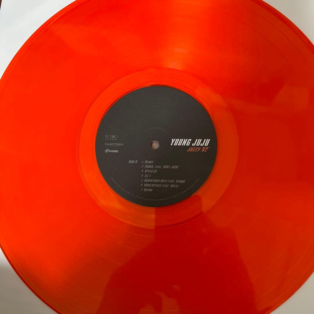 美品juzzy 92' \"LP\"orange YOUNG JUJUレコード