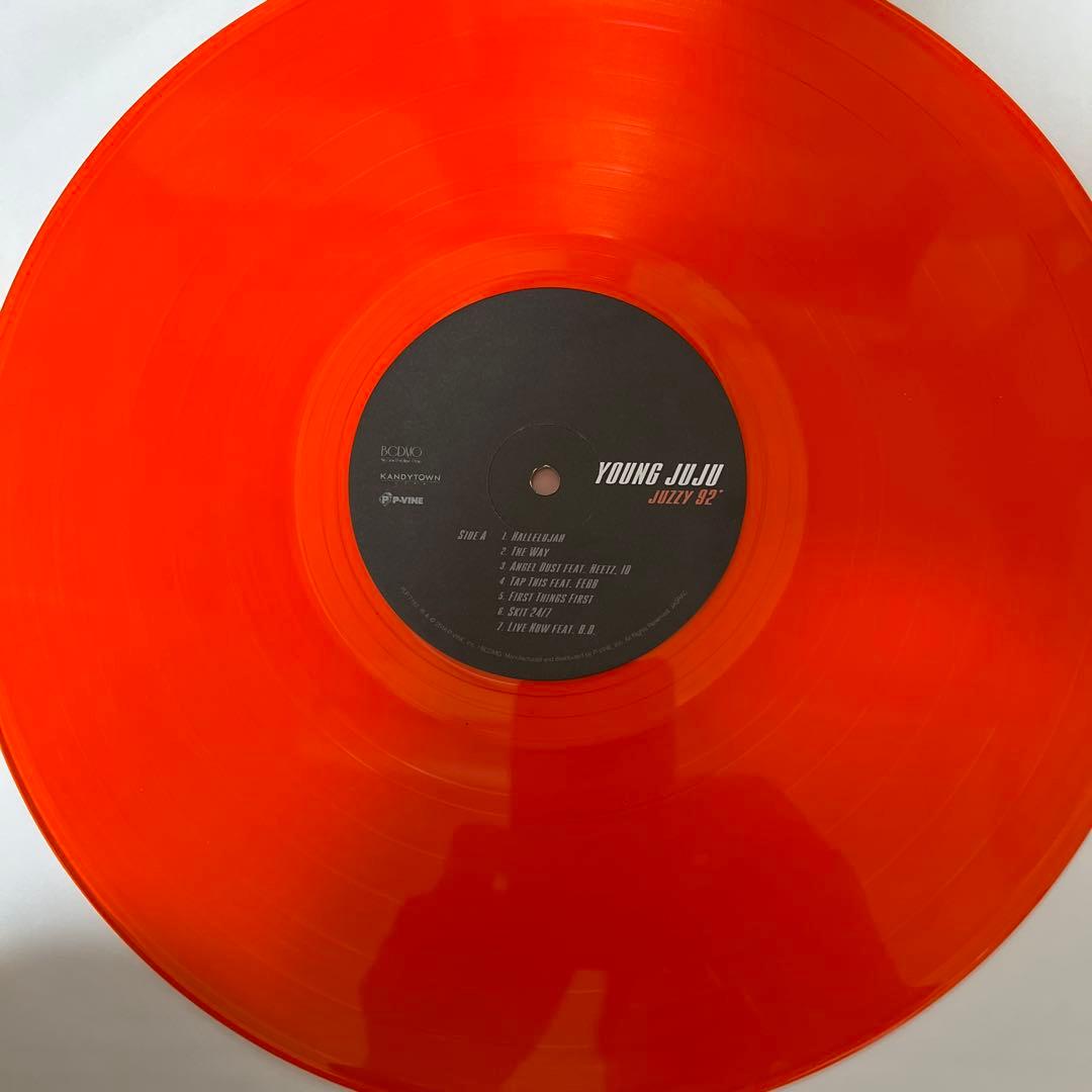 美品juzzy 92' \"LP\"orange YOUNG JUJUレコード