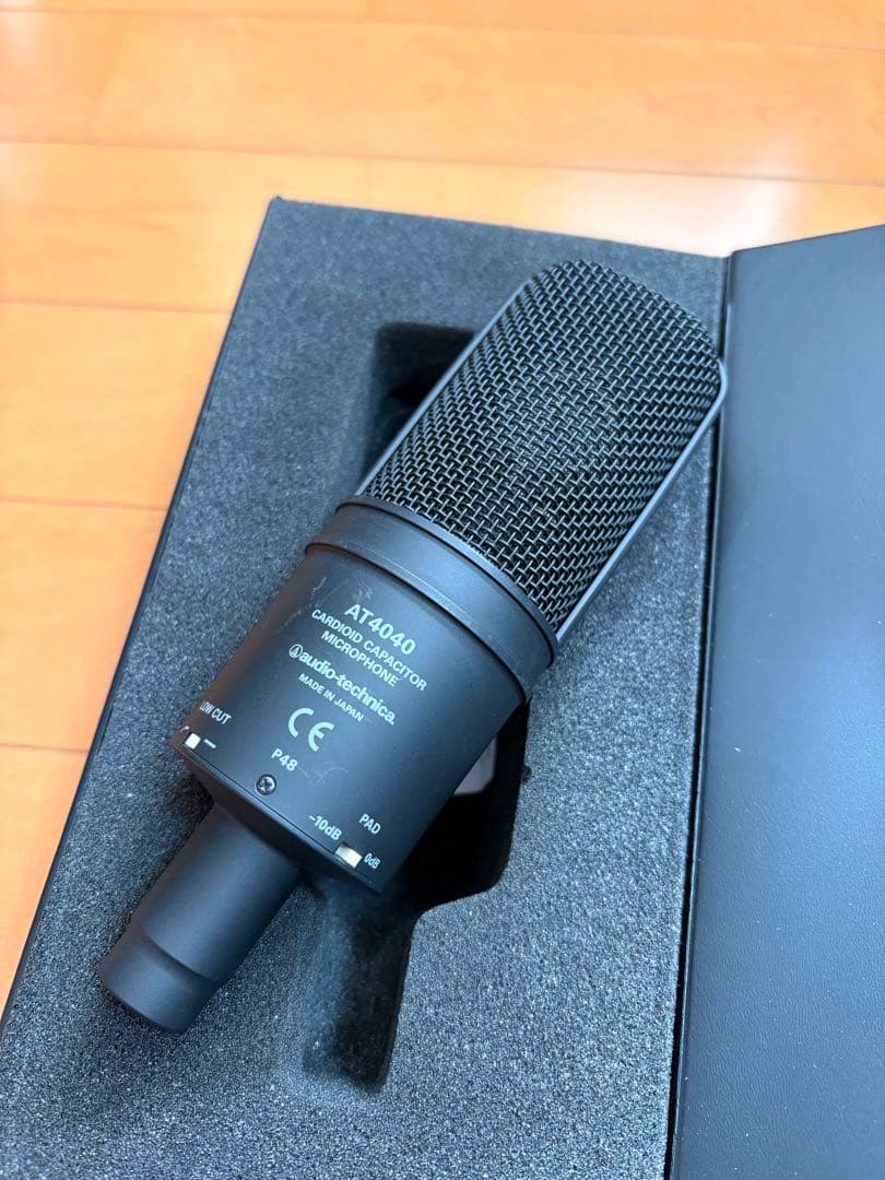 【付属品完備】Audio-Technica AT4040 コンデンサーマイク