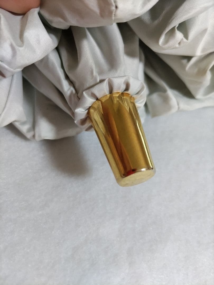 アシーナニューヨーク　日傘　傘　折りたたみ　ミルクティ　晴雨兼用