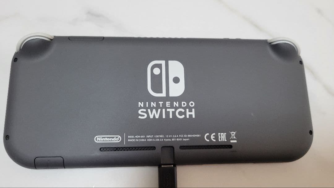 【Nintendo Switch Lite】グレー /箱無し/あつ森ソフト付