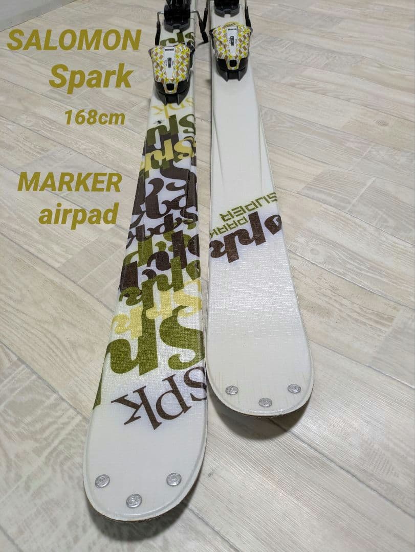 SALOMON　Spark　スキー板 MARKER　airpad　ビンディング