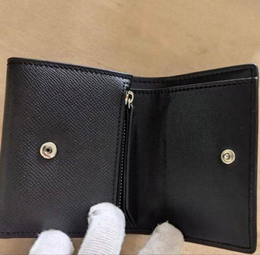 ナ*リ様 Maison Margiela ブラック三つ折り財布