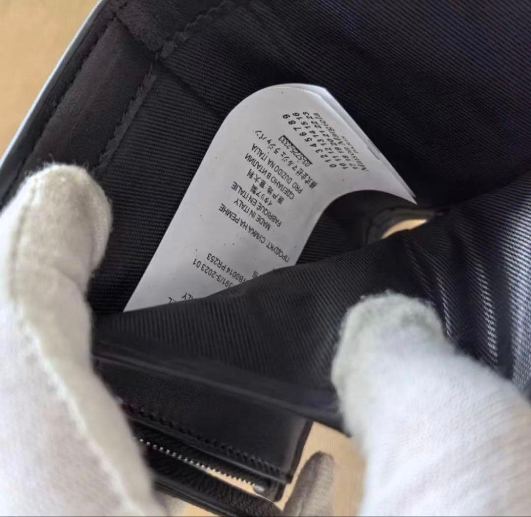 ナ*リ様 Maison Margiela ブラック三つ折り財布