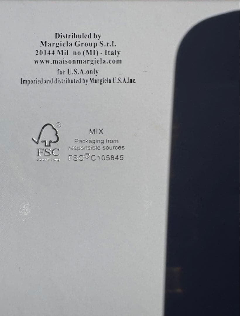 ナ*リ様 Maison Margiela ブラック三つ折り財布