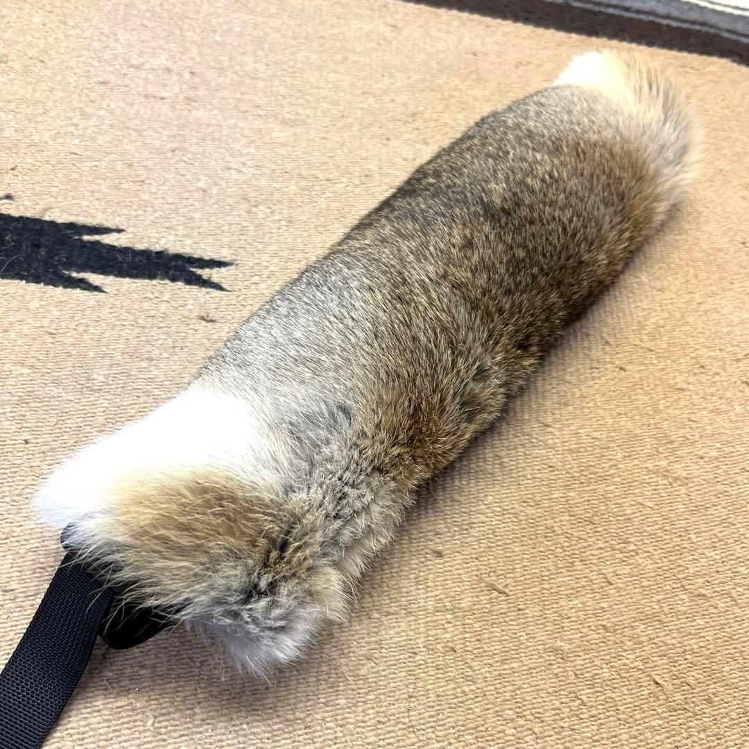 大判ラビット尻あて　登山　釣り　ヒップガード　ウサギ毛皮敷物　スキー　山菜　山伏