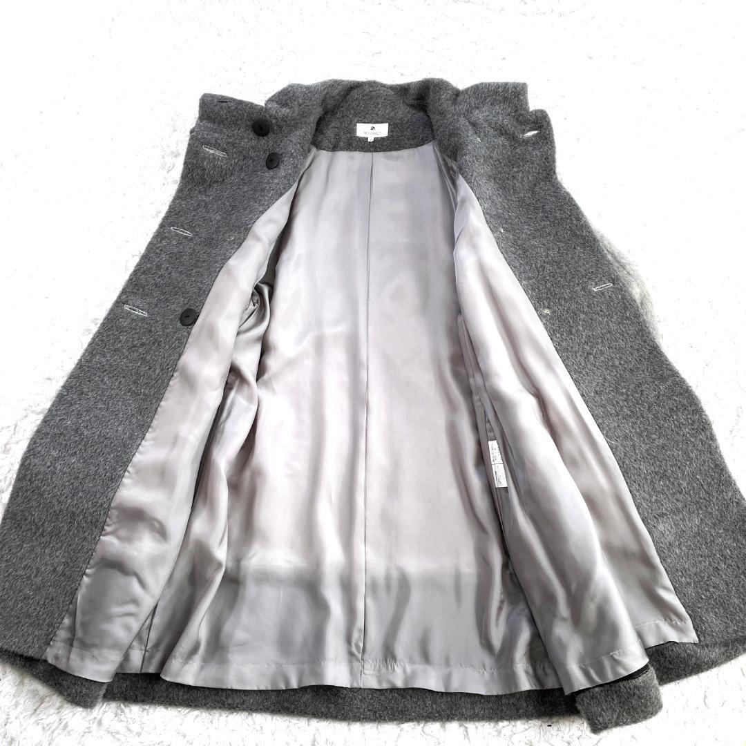 ✨極美品✨ M'S GRACY アルパカ100％ コート グレー 9 日本製
