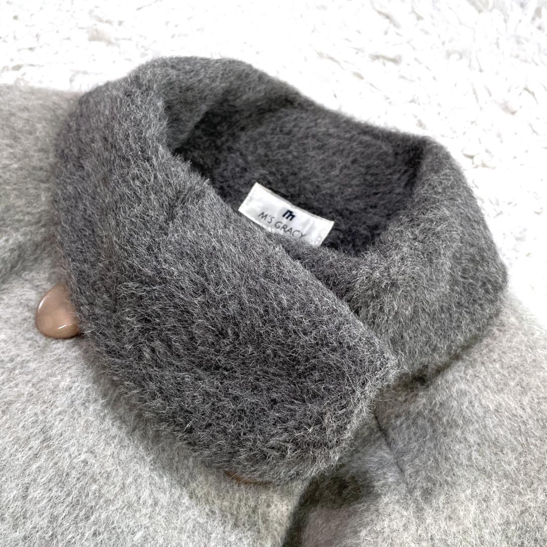 ✨極美品✨ M'S GRACY アルパカ100％ コート グレー 9 日本製