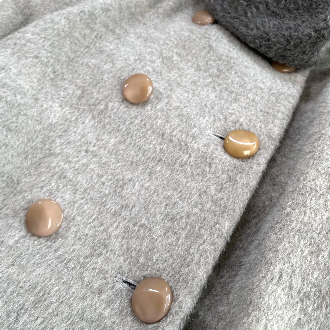 ✨極美品✨ M'S GRACY アルパカ100％ コート グレー 9 日本製