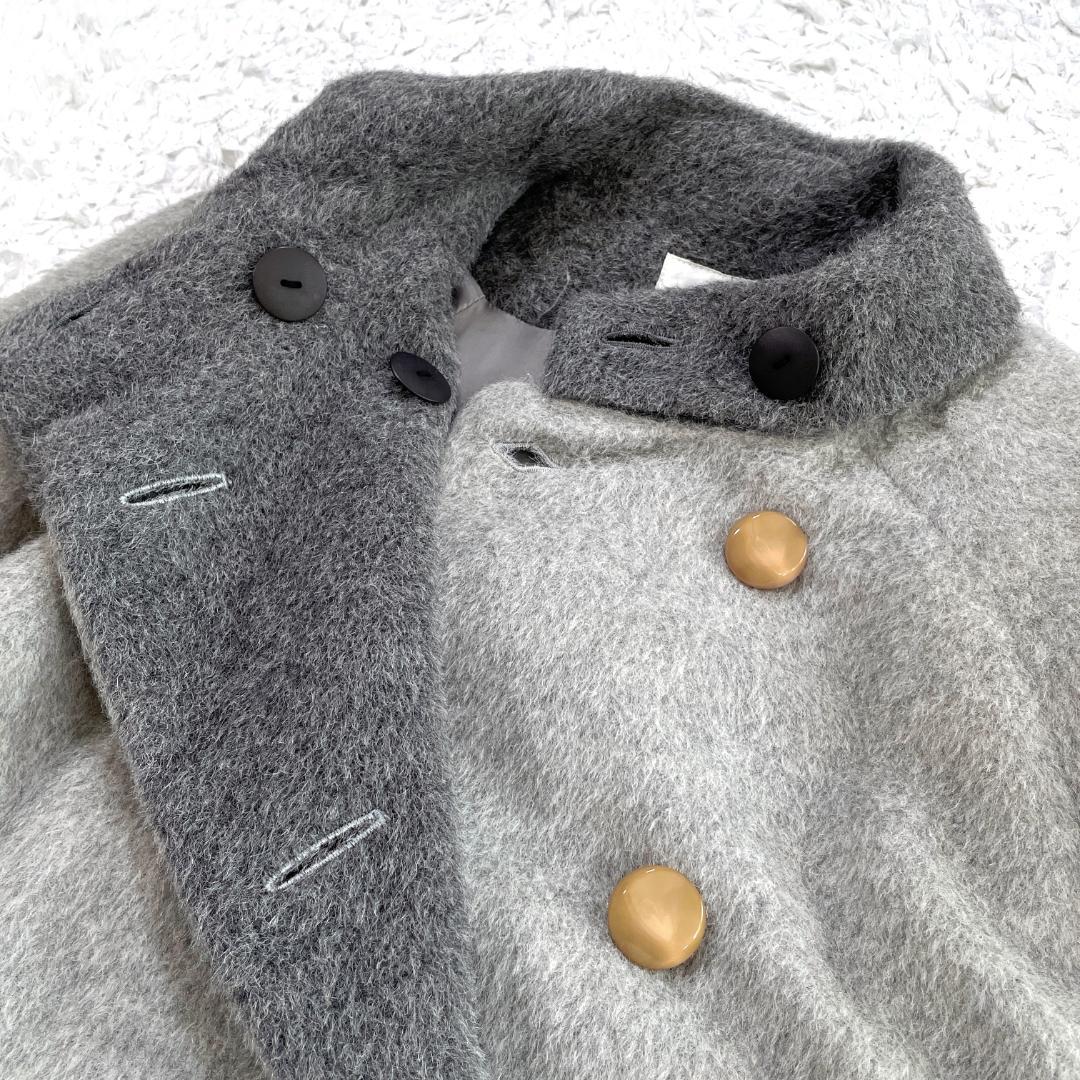 ✨極美品✨ M'S GRACY アルパカ100％ コート グレー 9 日本製