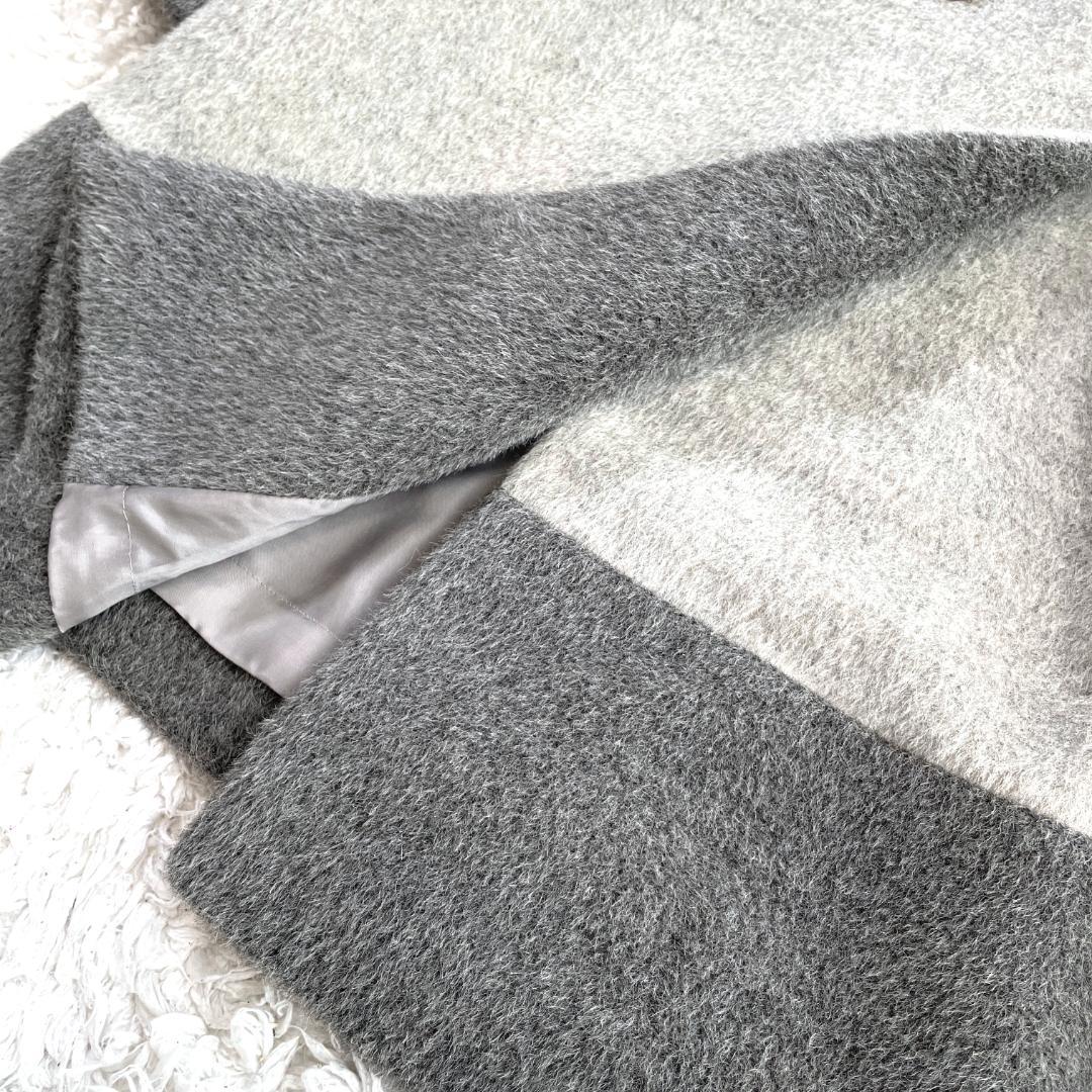 ✨極美品✨ M'S GRACY アルパカ100％ コート グレー 9 日本製