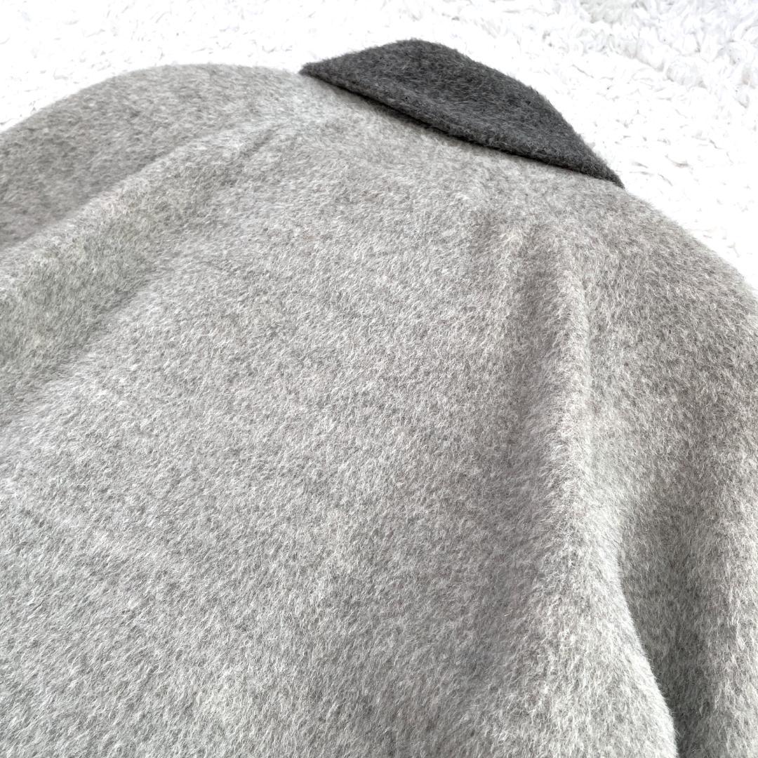 ✨極美品✨ M'S GRACY アルパカ100％ コート グレー 9 日本製
