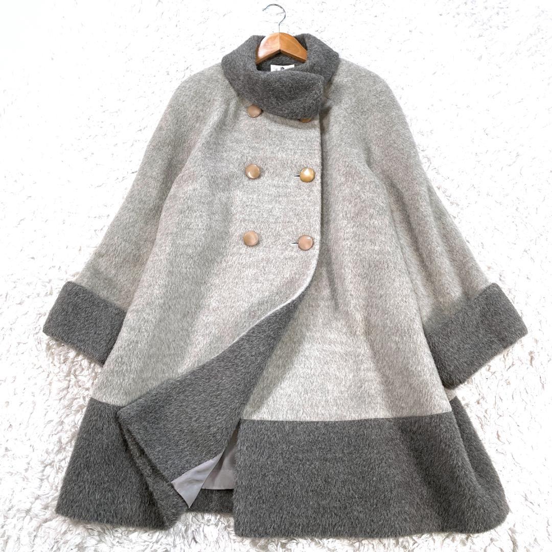 ✨極美品✨ M'S GRACY アルパカ100％ コート グレー 9 日本製