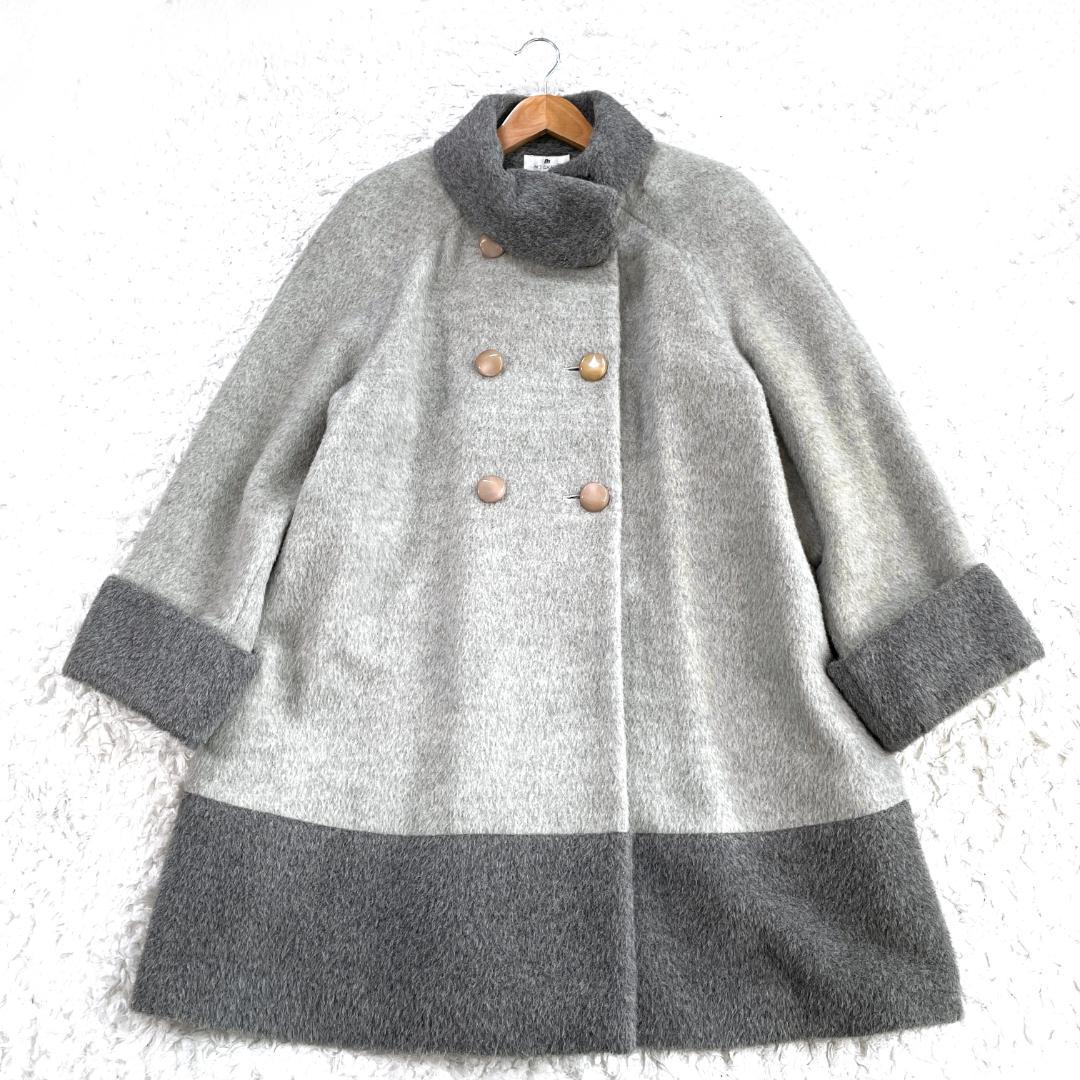 ✨極美品✨ M'S GRACY アルパカ100％ コート グレー 9 日本製