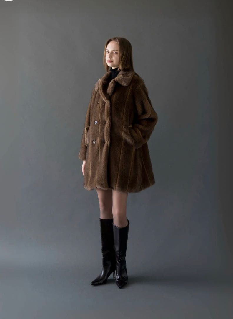 Acka. classical fur coat サイズ1