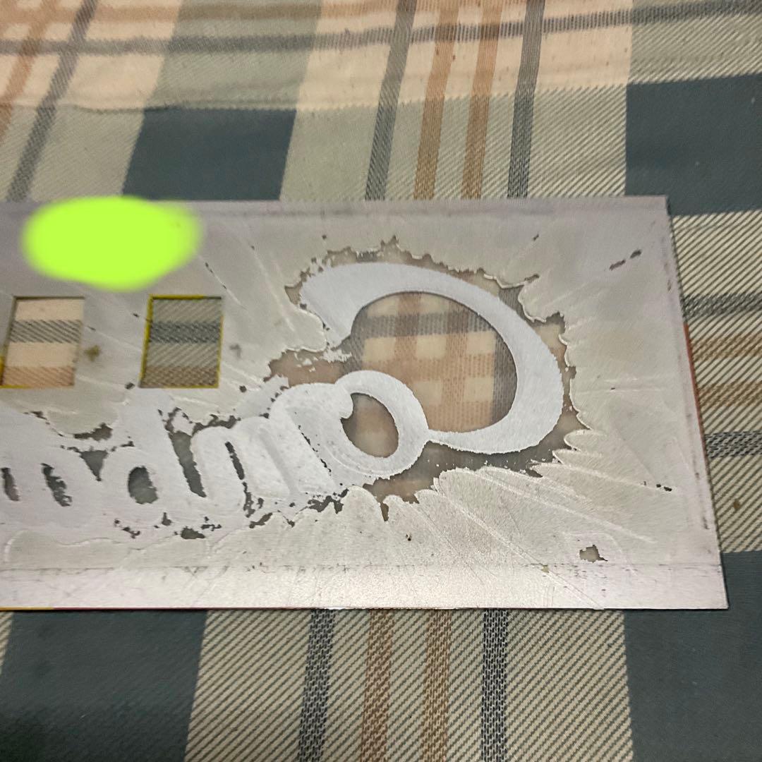 昔のピンボールゲームのスコアー板　【昭和レトロ　コンバット】