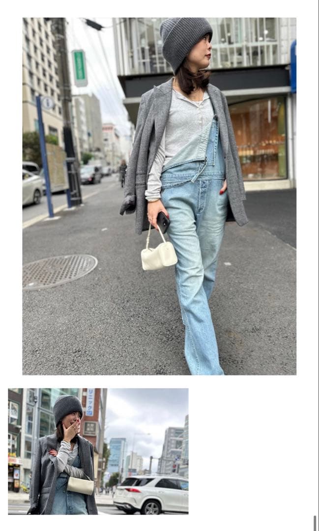 L'Appartement GLENCHECKSINGLE JACKET 日本製