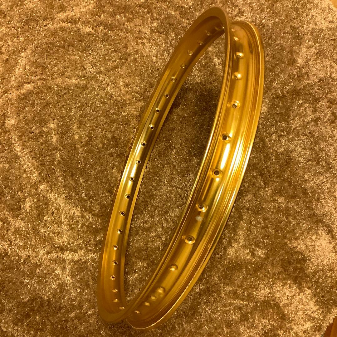 セロー250 フロントホイールアルミリム