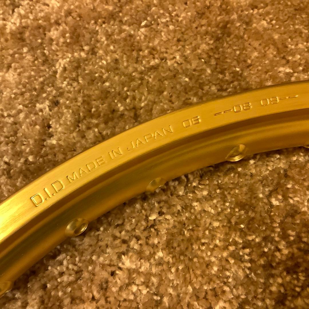 セロー250 フロントホイールアルミリム