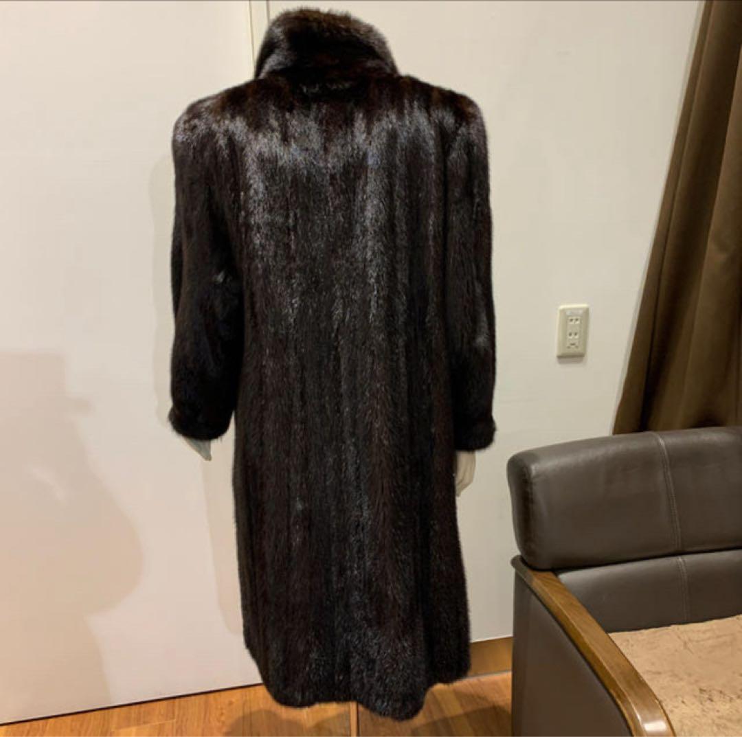 感謝　プライス❣️ダークミンク ロングMINK コート