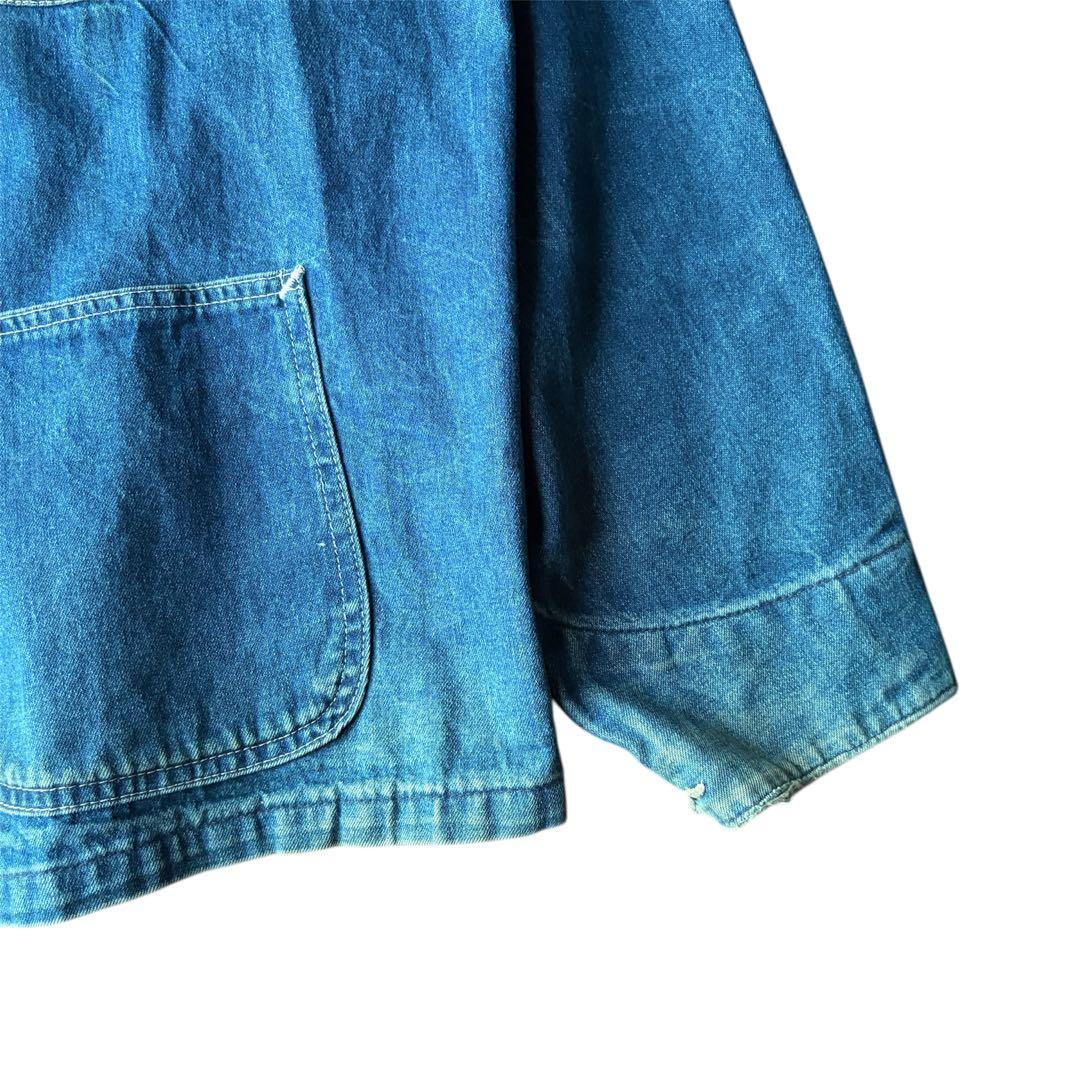 90s Carhartt usa製 カバーオール　デニムジャケット　フェード