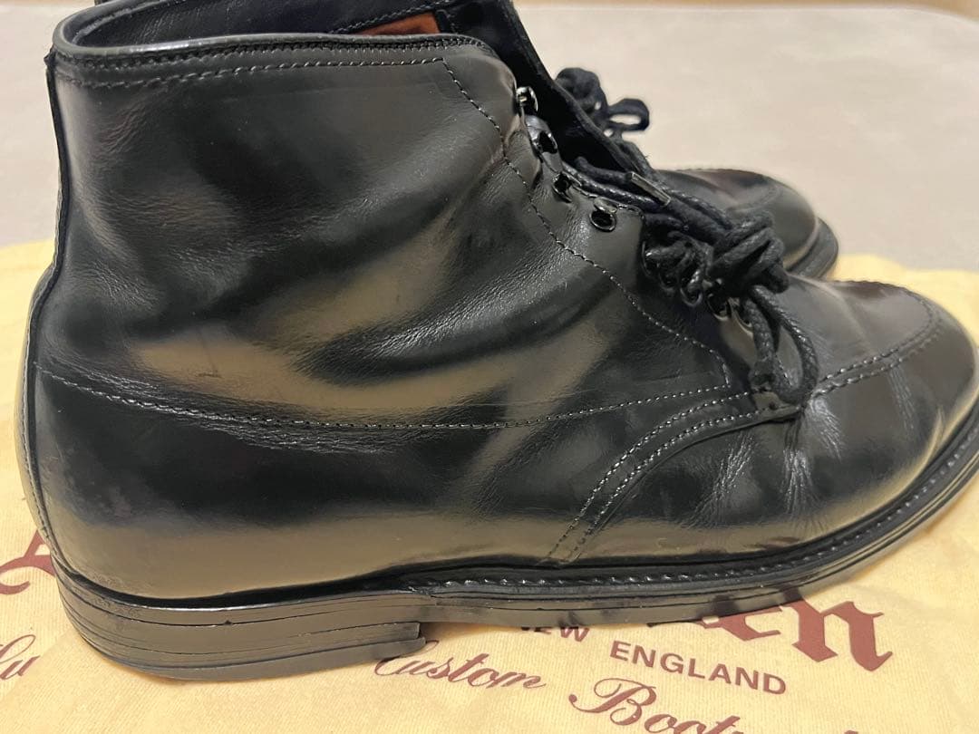 オールデン インディーブーツ Black CHRMXL Leather 401