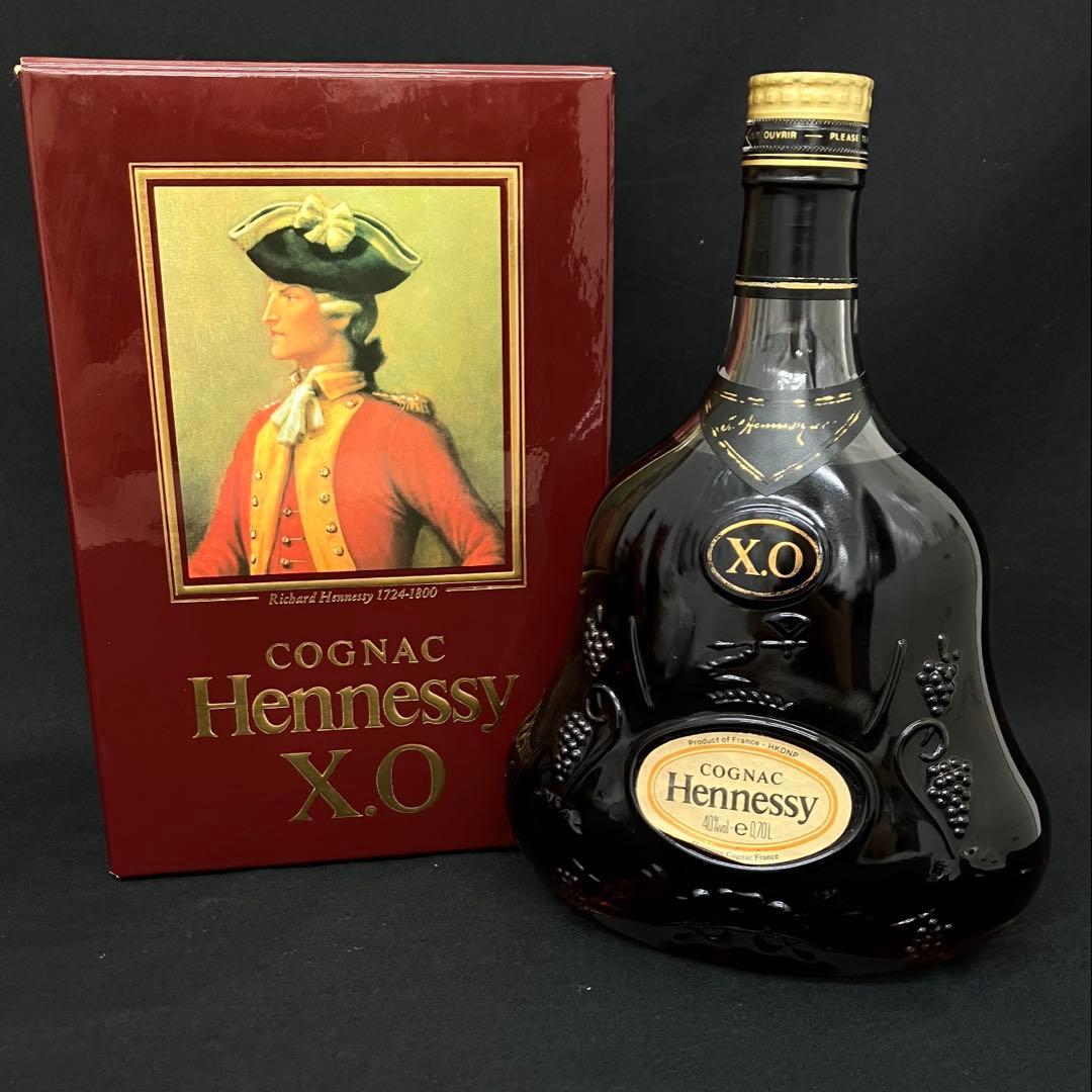 ヘネシー コニャック X.O Hennessy COGNAC X.O 箱付き瓶