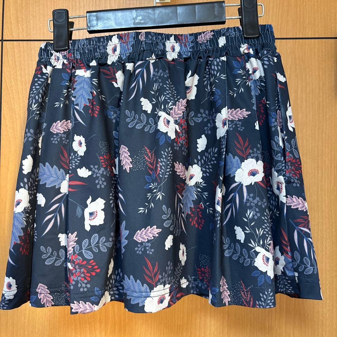 Admiral テニスウェア セットアップ／フラワー柄・赤