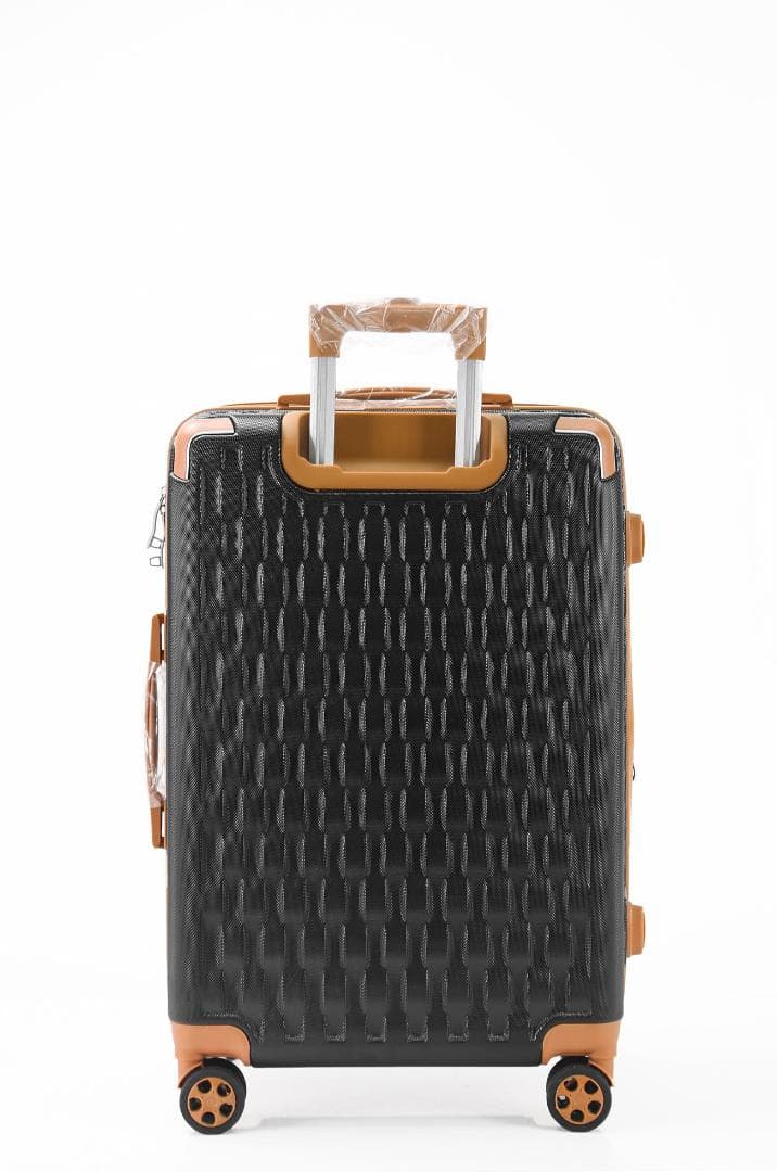 軽量Lサイズ　静音8輪　キャリーバッグ　スーツケース　キャリーケース BK/BR